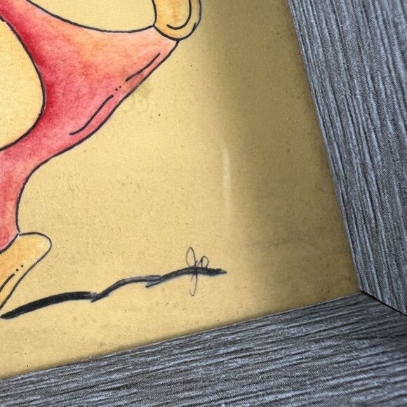 Disneys Orange Bird Framed Artwork By Jo - Picture 2 of 3